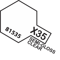 MINI X-35 SEMI GLOSS CLEAR