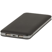 10,000mAh Dual USB Portable Power Bank Black