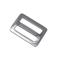 Webbing Buckle - Fixed Bar - 25mm Stainless Steel