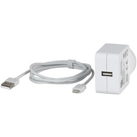 2.4A Wall Charger with Lightning Lead to suit iPhone, iPad, iPod