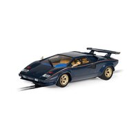 SCALEXTRIC  LAMBORGHINI COUNTACH - WALTER WOLF - BLUE AND GOLD C4411
