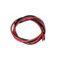 DUALSKY RED-BLACK18G SIL WIRE DSAWG18