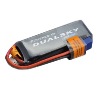 Dualsky 900mah 2S HED LiPo Battery, 50c