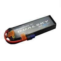 Dualsky 3300mah 2S HED Lipo Battery, 50C DSB31820