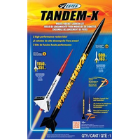 Estes Tandem-X (2 rockets) Intermediate Model Rocket Launch Set