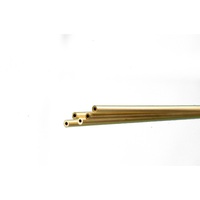 K&S 1143 ROUND BRASS TUBE .014 WALL (36IN LENGTHS) 1/16 