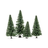 Large Fir Trees 8-12CM X 4PCS R7206