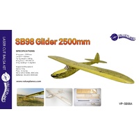 Value Planes SB98 2500mm Vintage Electric Glider Kit VP-SB98A