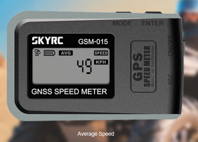 SkyRC SK500024-01 GPS speed measuring device