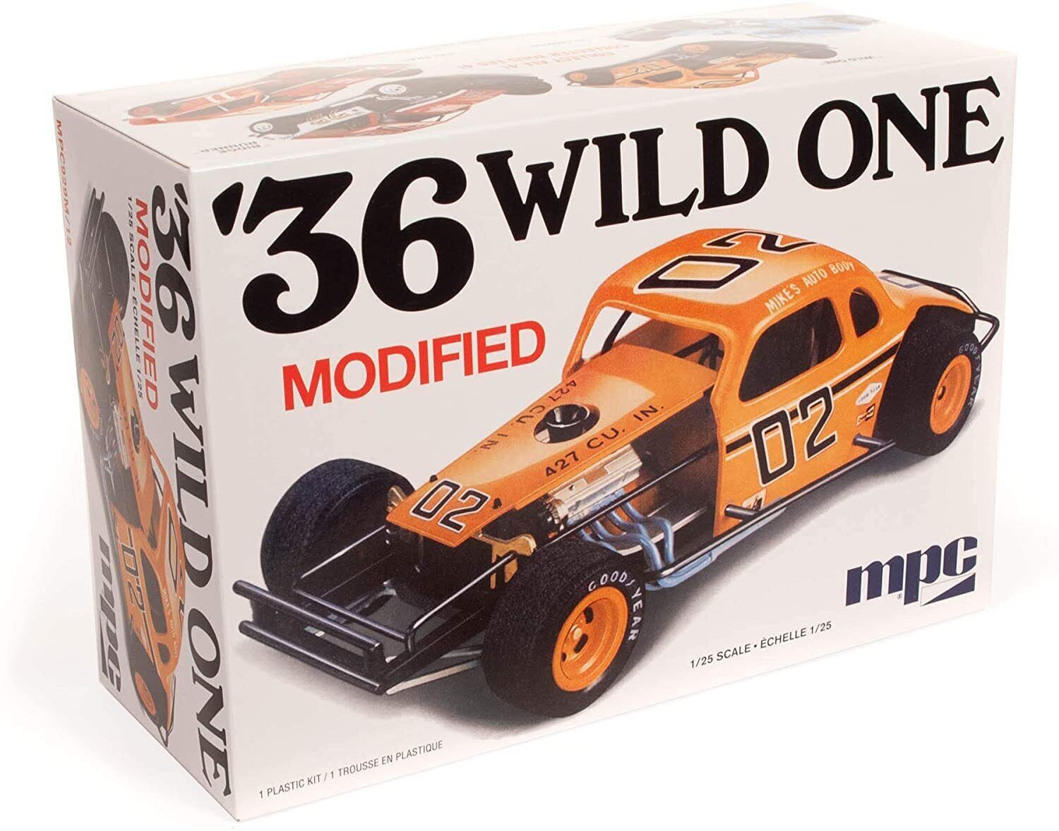 MPC 929M 1 25 WILD ONE MODIFIED 2T PLASTIC MODEL KIT