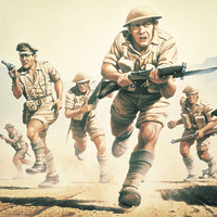 AIRFIX WWII BRITISH 8TH ARMY, 1:76 00709V