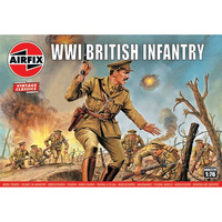 AIRFIX WWI BRITISH INFANTRY 1:76 SCALE