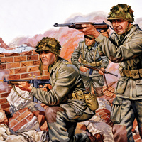 AIRFIX WWII US PARATROOPS, 1:72 00751V