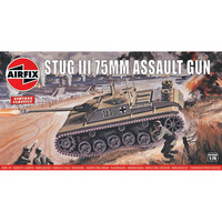 AIRFIX STUG III 75MM ASSAULT GUN 1:76 SCALE 01306V