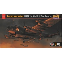 HONG KONG MODELS 1/32 AVRO LANCASTER B MK.I LIMITED EDITION PLASTIC MODEL KIT 01E012