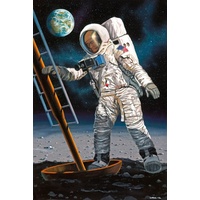 REVELL APOLLO 11 ASTRONAUT ON THE MOON LEVEL 4 03703
