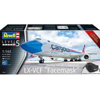 REVELL BOEING 747-8F CARGOLUX LX-VCF ''FACEMASK'' 03836