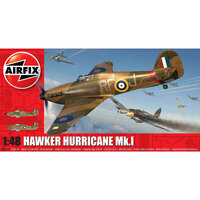 AIRFIX HAWKER HURRICANE MK.1 1:48 PLASTIC MODEL KIT 05127A
