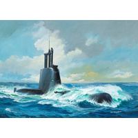 REVELL SUBMARINE CLASS 214 1:144