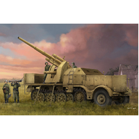 TRUMPETER 1/35 SCHWERER ZUGKRAFTWAGEN 18 T WITH 8.8 CM FLAK PLASTIC MODEL KIT [09577]