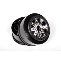 2.2 3.0 RACELINE RENEGADE WHEELS CHR/BLA
