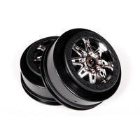 2.2 3.0 RACELINE RENEGADE WHEELS CHR/BLA