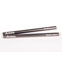 THREADED ALUMIN PIPE 6X91MM GREY