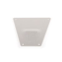 FRONT BUMPER SKID PLAT ALUM