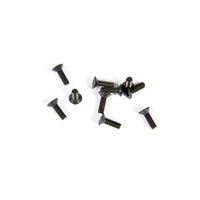 M2.6x8mm Hex Socket Flat Head (Black) (1