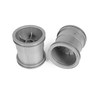 2.2 MONSTER TRUCK WHEELS SILVER