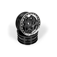 1.9 WALKER EVANS WHEELS BLACK/CHROME*