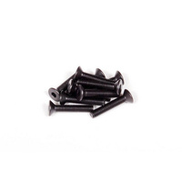 SOCKET FLAT HEAD SCREW 3mmx16mm BLACK*