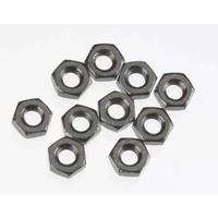 M3 THIN HEX NUT ( BLACK) 10PCS*