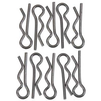 AXIAL 6MM BODY CLIP (BLACK) 10PCS