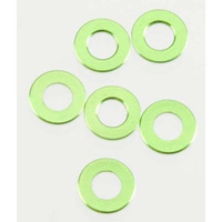0.5X6MM SPACER GREEN 6PCS*