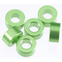 3X6MM SPACER GREEN 6 PCS*