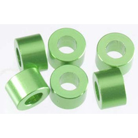 4X6MM SPACER GREEN 6 PCS