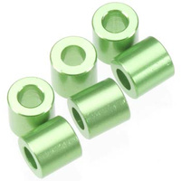 6X6MM SPACER (GREEN) 6PCS *