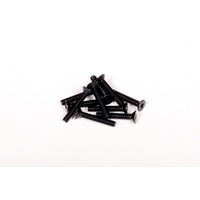 SOCKET FLAT HEAD SCREW 3x18mm BLK 10PCS*