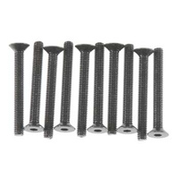 M3 X25MM HEX SOCKET FLAT HEAD (BLACK )*