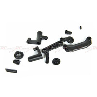 STEERING SET+SERVO SAVER SET+ BAT DOOR B
