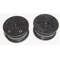 BLACK WHEEL RIMS (FR./RR.)