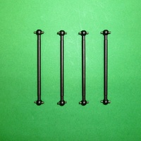 DRIVE SHAFTS 4PC 6MMX69MM BUGG S7008