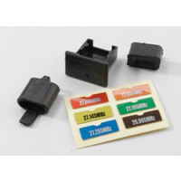 Crystal holders, transmitter & receiver/