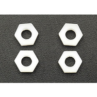 4mm nylon wheel nuts (4) *