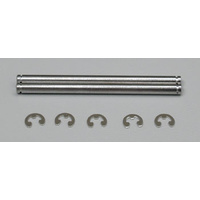Suspension pins, 48mm (2) w/ E-clips