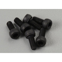 Screws, 2.5x6mm cap-head machine (hex dr