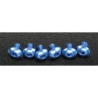 Screws, 4x4mm button-head machine, alumi