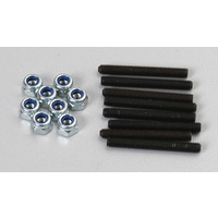 Set (grub) screws, 3x25mm (8)/ 3mm nylon