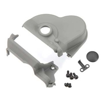 Cover, gear (upper & lower) (1)/ dust pl